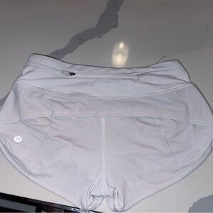 Lululemon WHITE SPEED UPS SIZE 0